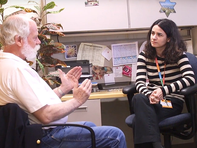 Kaiser Permanente member Tom Deppe and his therapist Andrea Maikovich-Fong, PhD