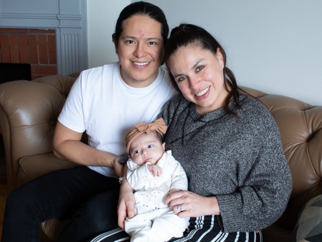 From left to right: Armando Zepeda, Leah Zepeda-Curiel, and Gabriela Curiel 