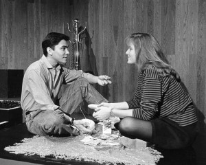 Kaiser Permanente Educational Theater actors rehearsing, 1989