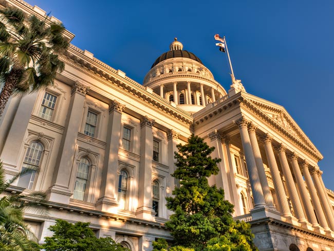 California state capitol building