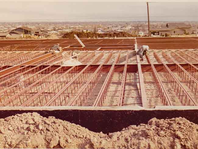 oirignal construction of Lakewood facility in 1972.