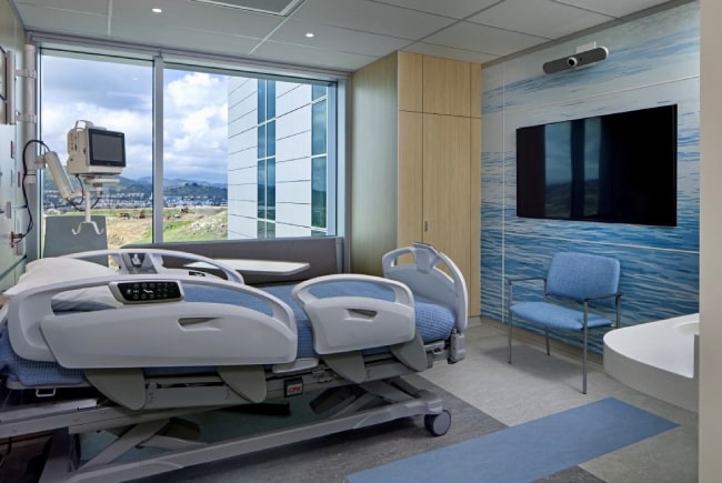 Inside of patient room